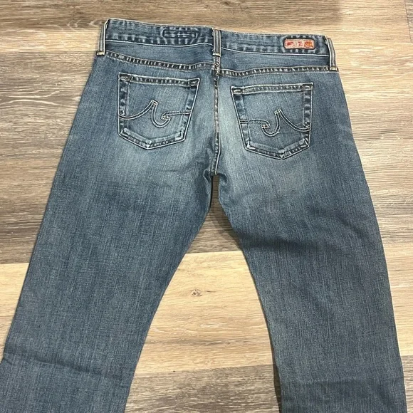 AG Adriano Goldschmied the Tomboy Relaxed Straight Leg Jeans 28R - Picture 5 of 9